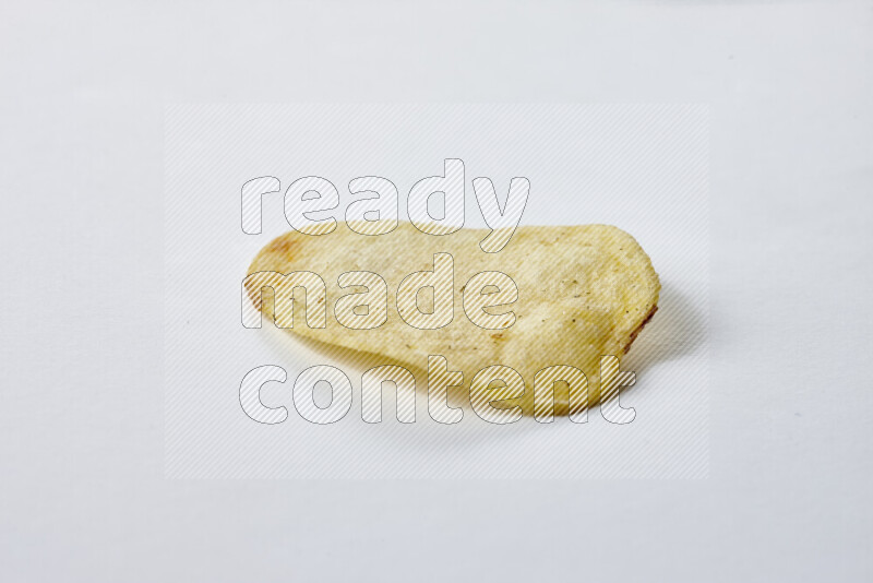 Chips snacks on white background