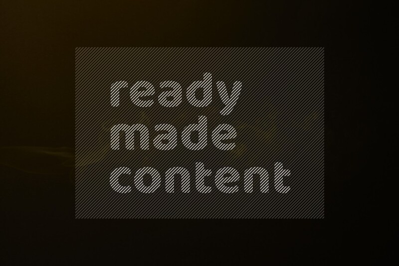 wavy smoke motion in yellow