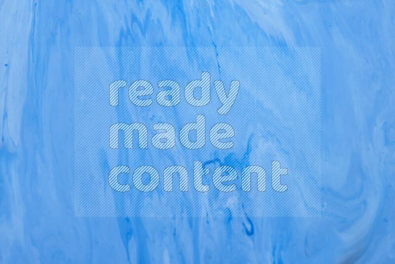 Close-ups of abstract blue paint texture in different shapes