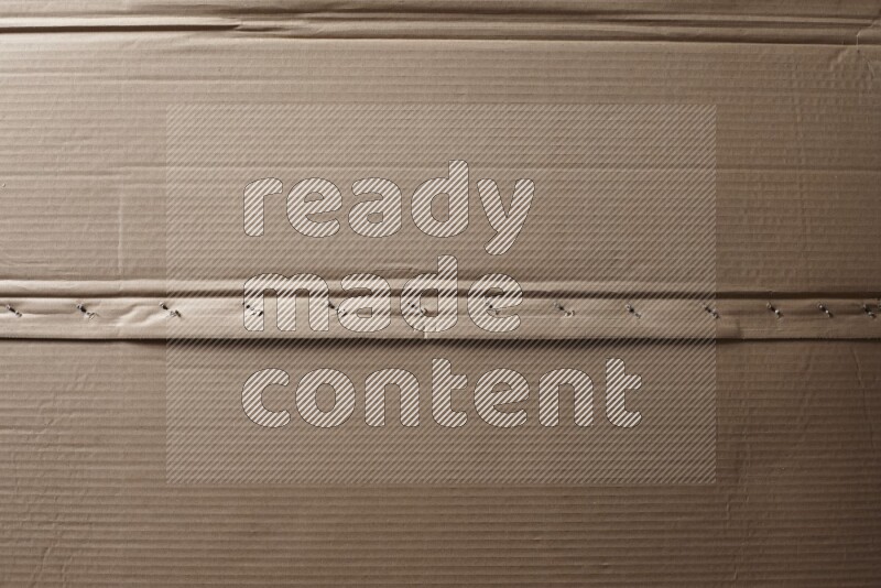 Cardboard on black background