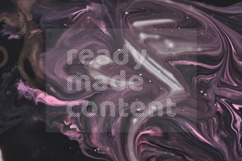 Abstract colorful background with mixed of pink and black paint colors