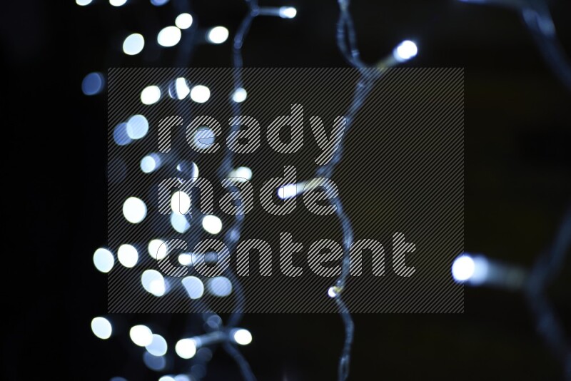 Bokeh light in white