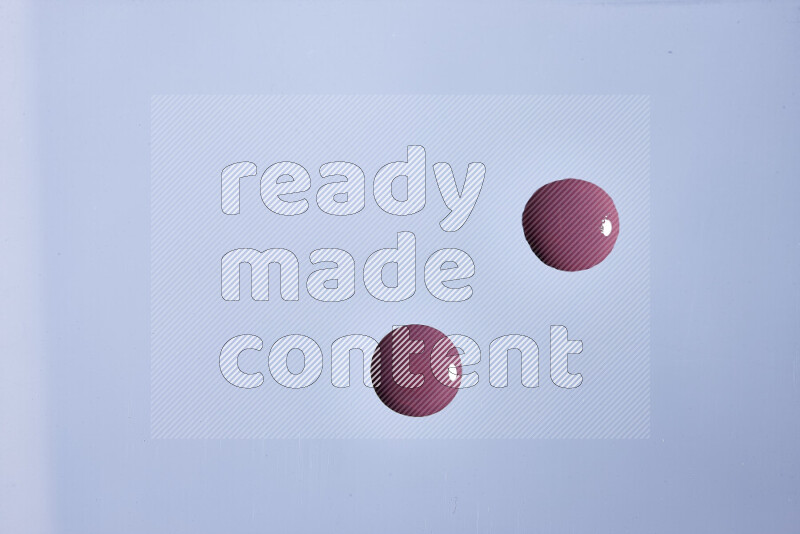 Close-ups of abstract purple paint droplets on the surface