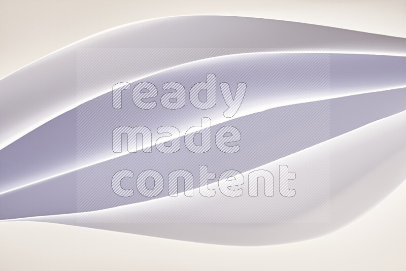 This image showcases an abstract paper art composition with paper curves in white created by light